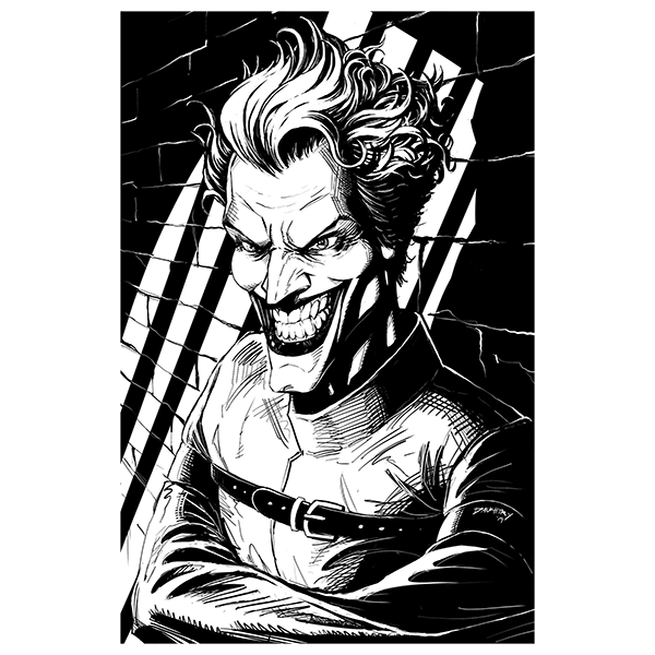Joker Limited Holographic Foil Print